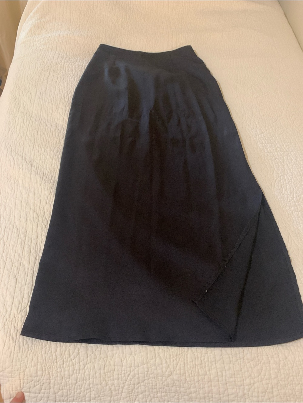 SHEIN Black Slip Skirt